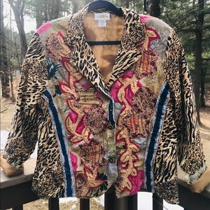 Sandy Starkman funkadelic leopard jacket
